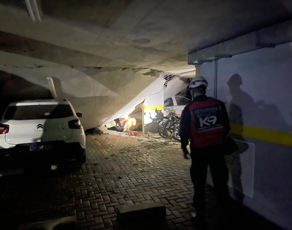 Derrumbe en Parque Patricios: hay heridos y 300 familias evacuadas