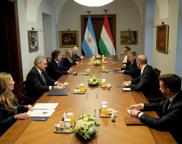 Milei se reunió con Orbán y habló sobre la inmigración en Europa